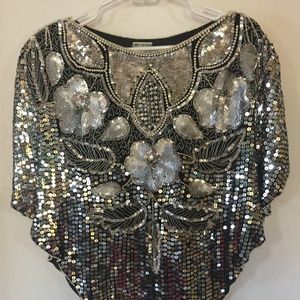 Evening Top with Sequence